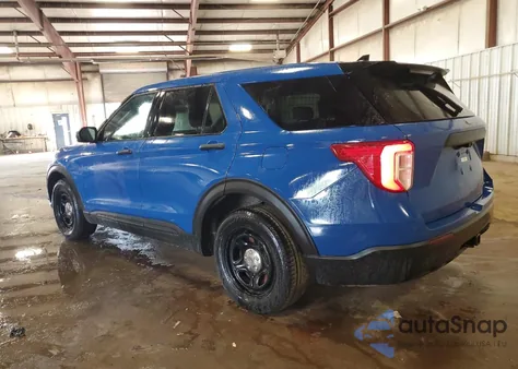 2020 Ford Explorer Police Interceptor из США, поврежденный, VIN 1FM5K8AW4LGC14773